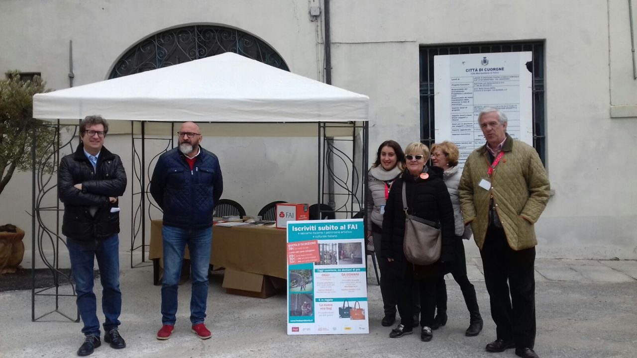 Giornate Fai di Primavera un grande successo a Cuorgnè
