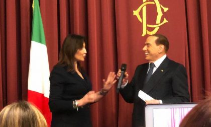 Virginia Tiraboschi a Roma per l'incontro con Berlusconi