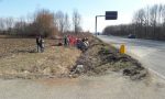 Auto fuori strada tra Busano e Front | Video