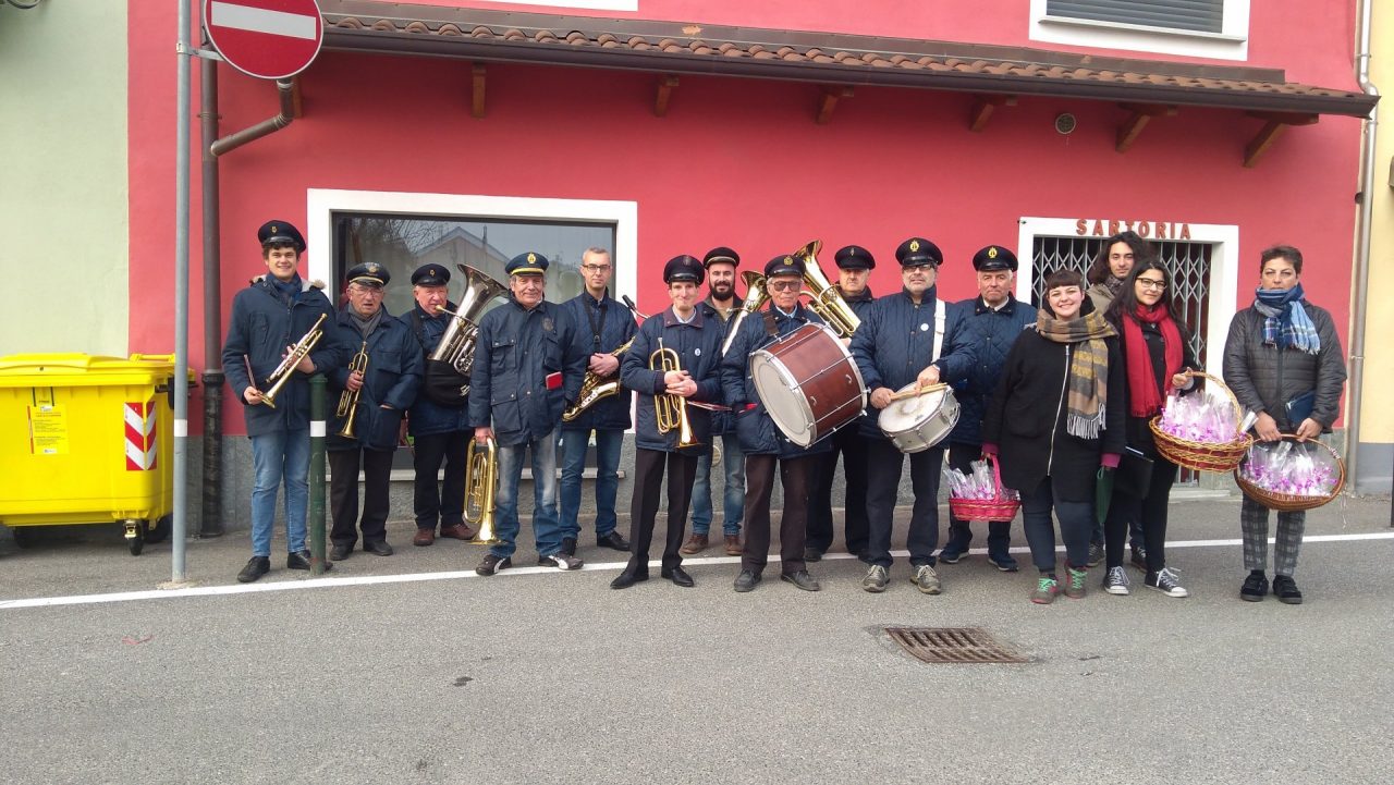 Filarmonica Villanova, tradizionale passeggiata musicale di Buona Pasqua