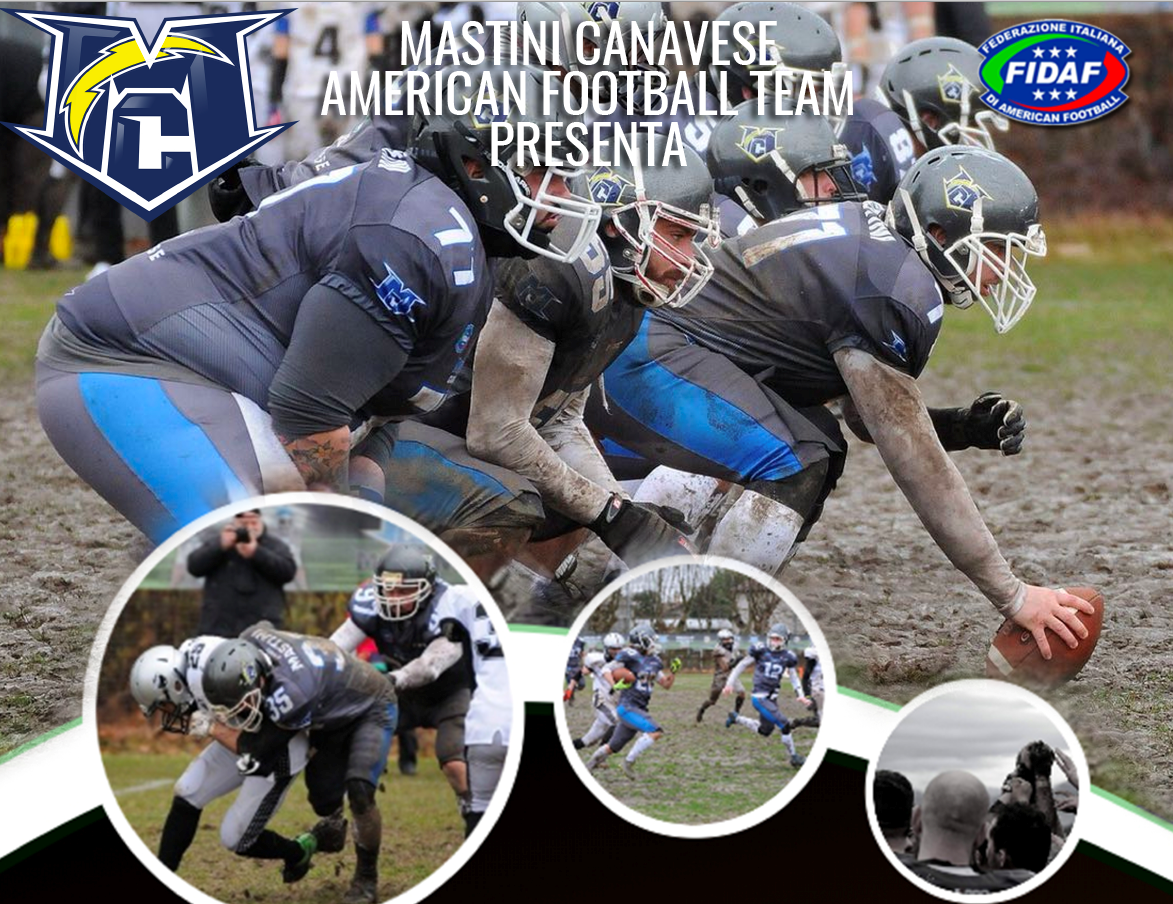 Football americano oggi Mastini in campo