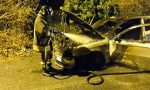 Mathi, un'altra auto in fiamme