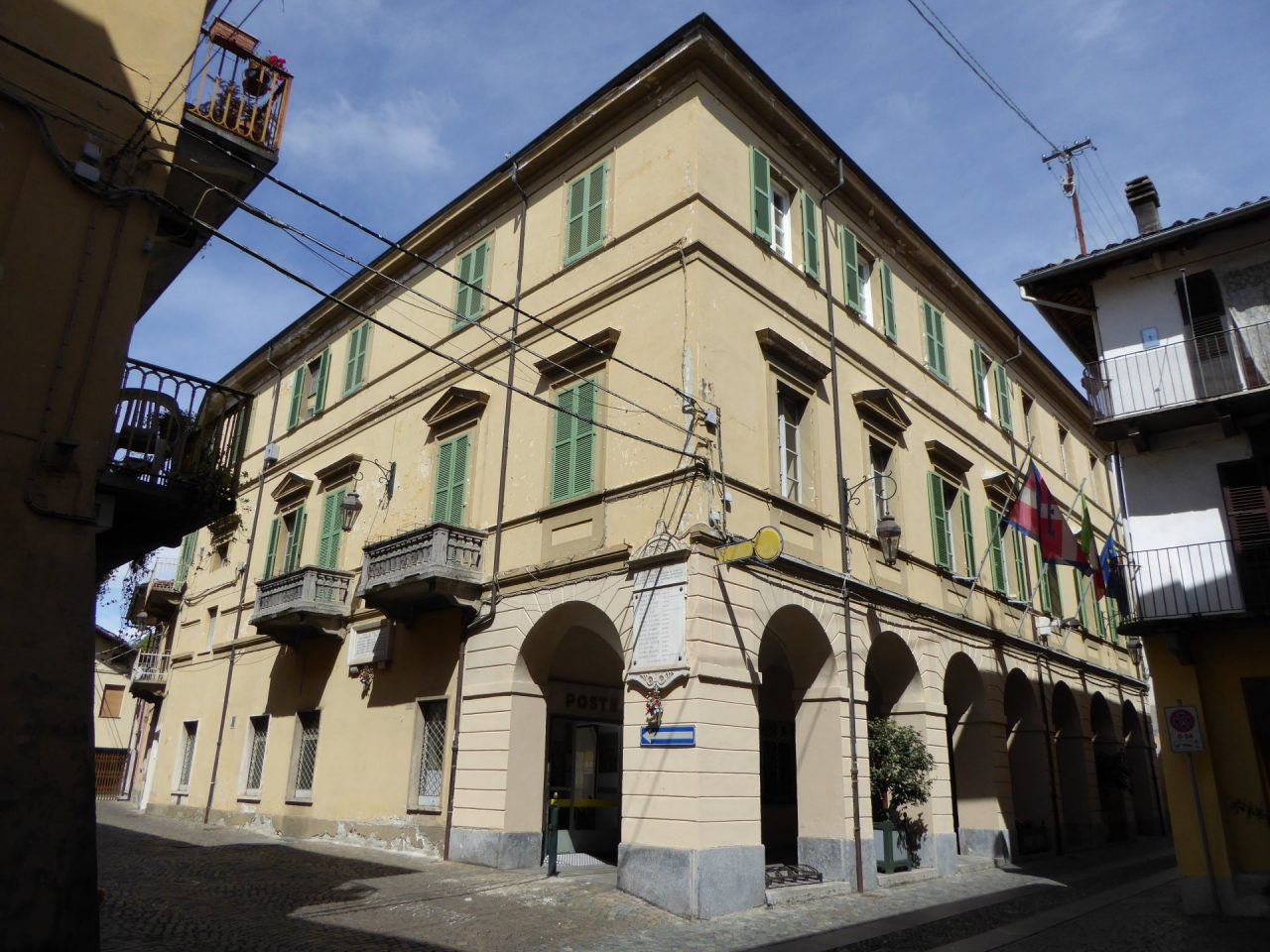 Municipio Agliè restaurato all'interno e nelle facciate