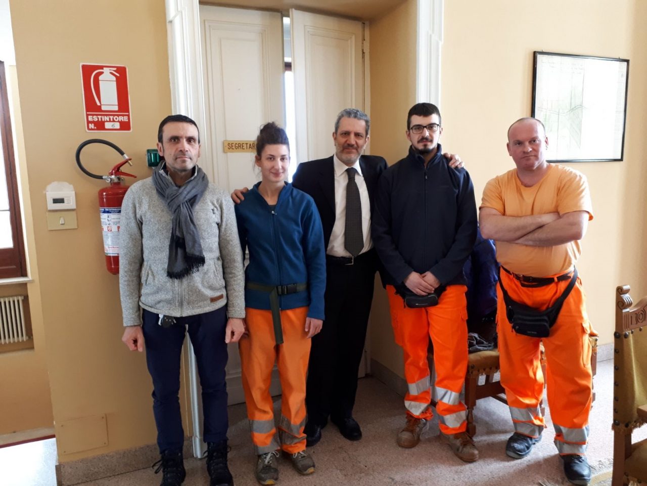 Balangero, ecco i volontari del Servizio Civile