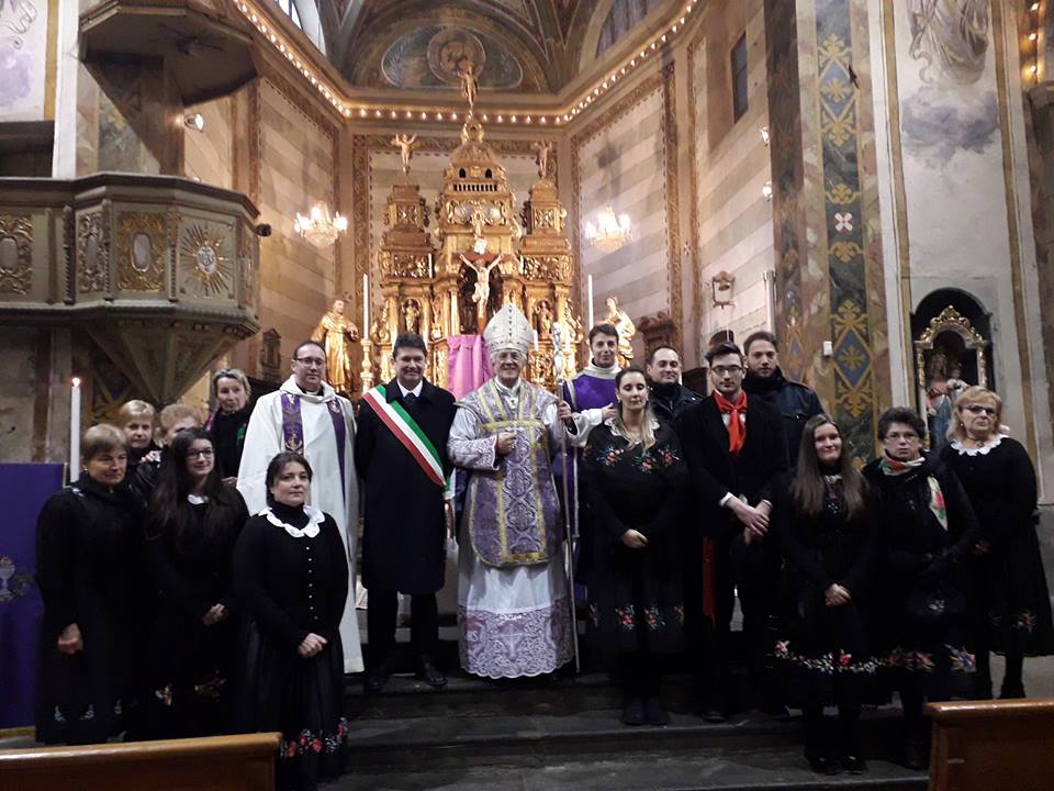 Monsignor Cerrato ospite in Valle Soana