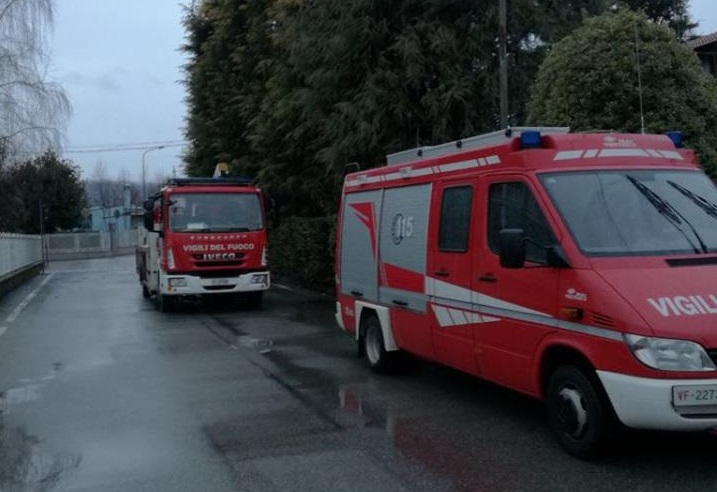 Balangero, Vigili del Fuoco salvano Angela, la gatta… curiosa