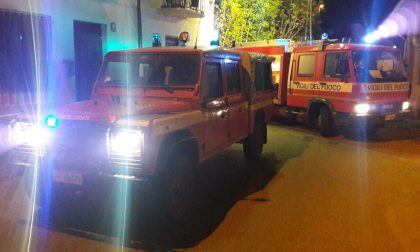 Incendio in vicolo Felizzati intervento dei vigili del fuoco a Castellamonte