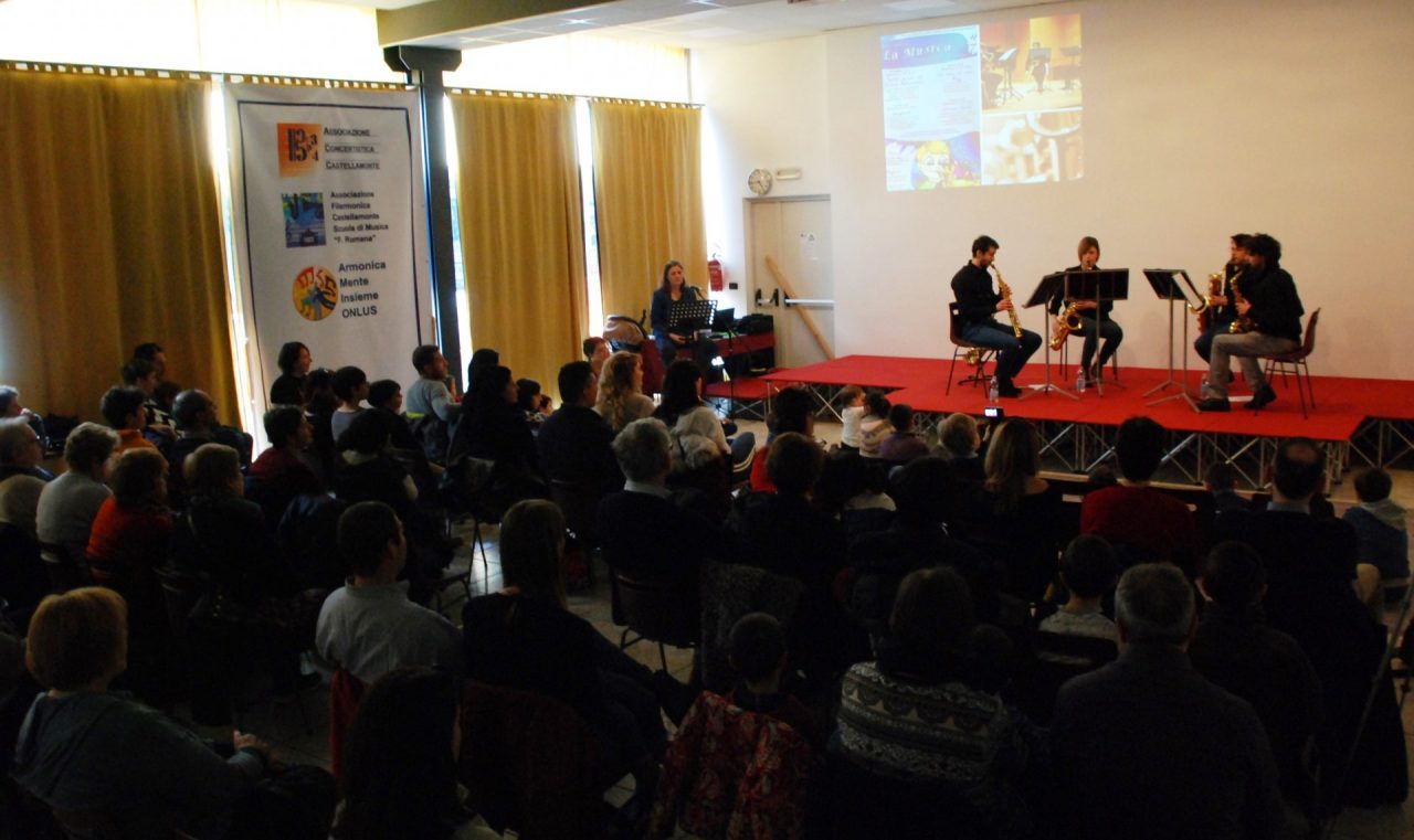 Armonicamente insieme onlus e Free Reeds Quartet fanno centro