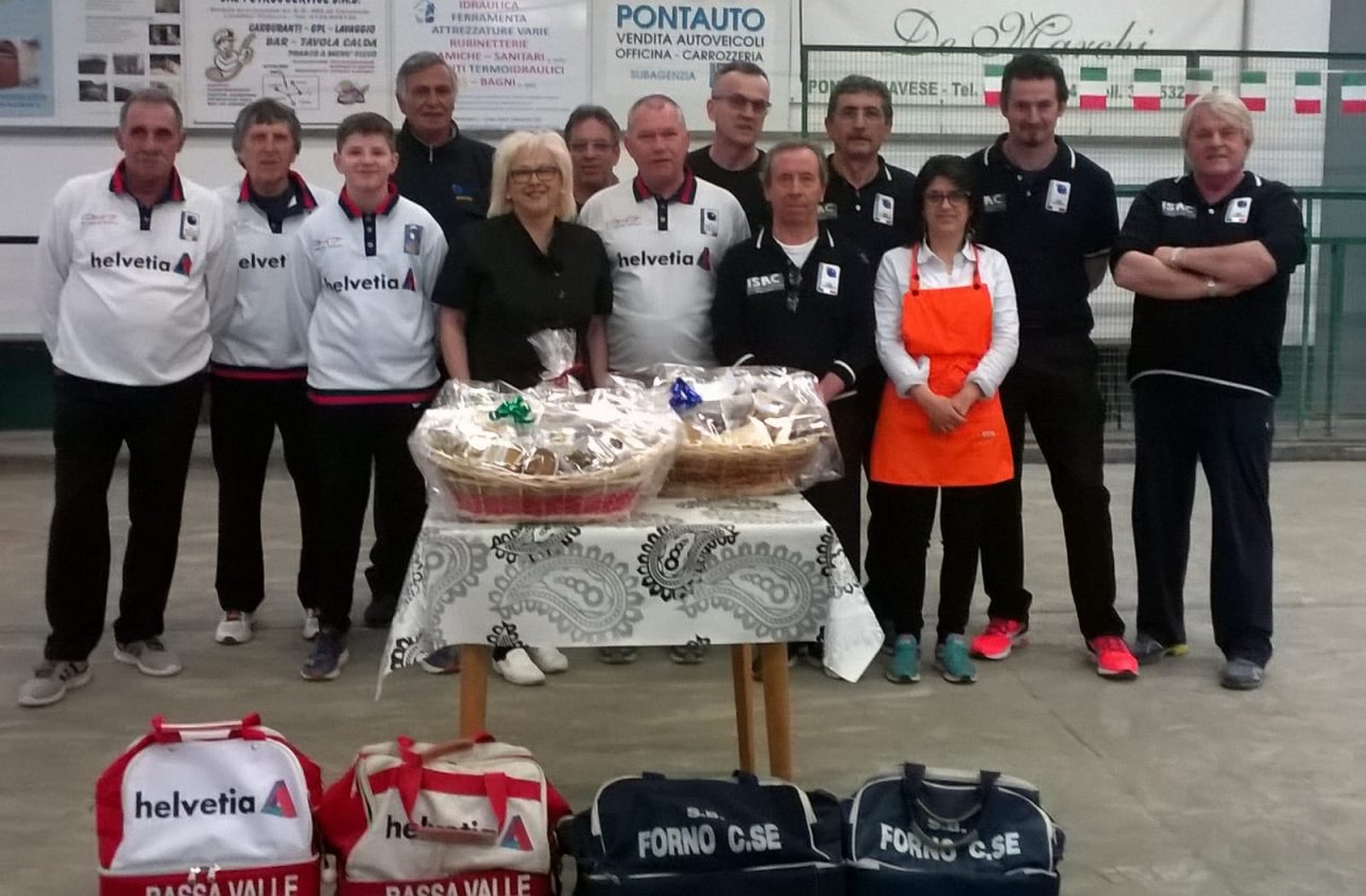 Bocce torneo Pasqua vinto dai valdostani