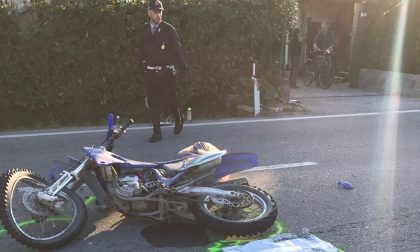 Scontro auto moto a San Giovanni