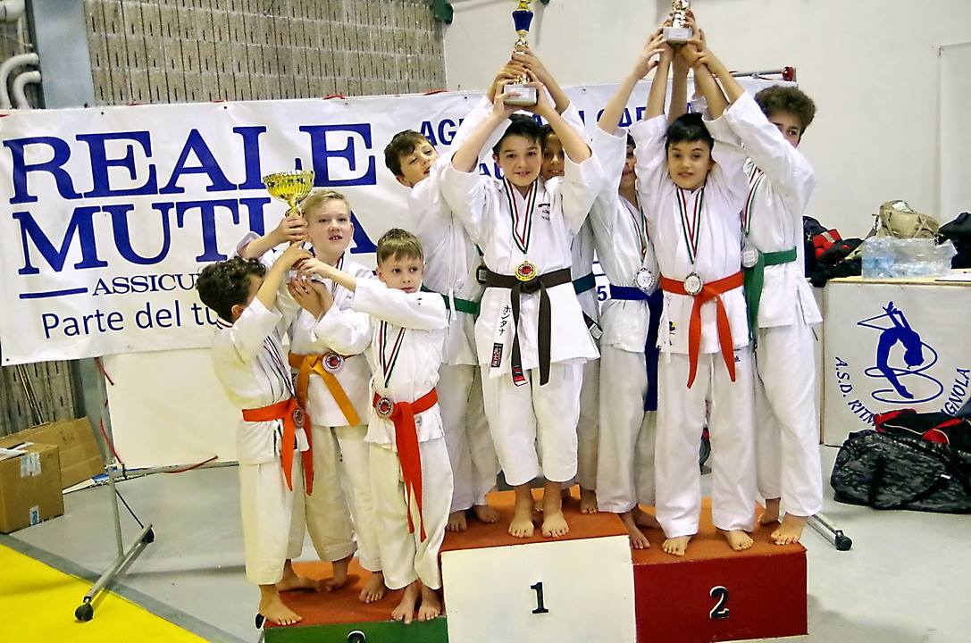 Karate Borgaro, River Uisp trionfa nel Trofeo Caramagna