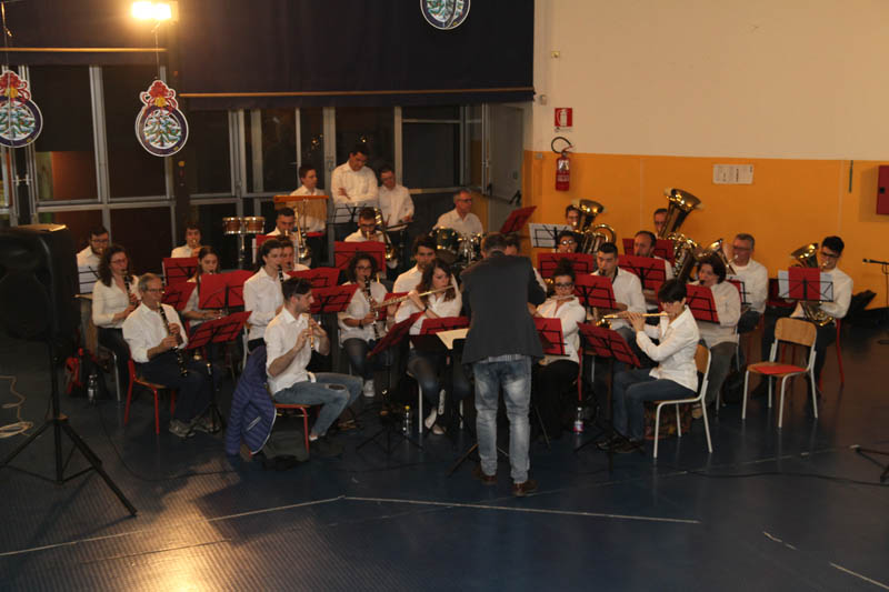 Spettacolo banda musicale per gli studenti delle scuole