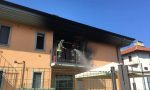 Lanzo, a fuoco una cucina e una veranda