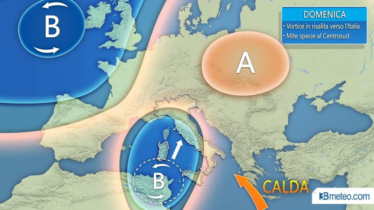 Previsioni weekend tra sole e nubi
