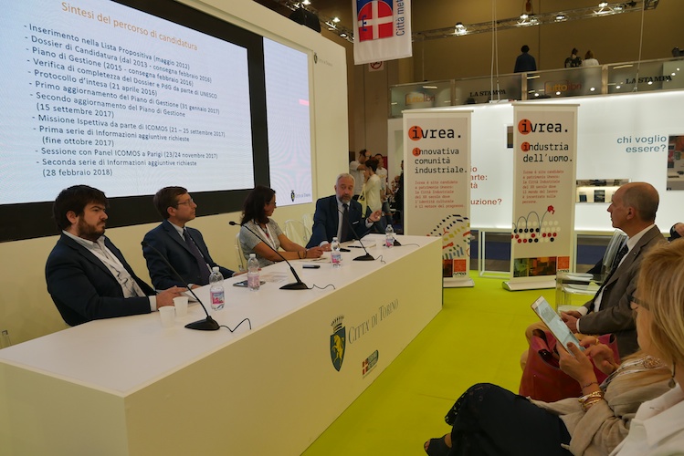 Candidatura Unesco Ivrea ospite a Salone del Torino