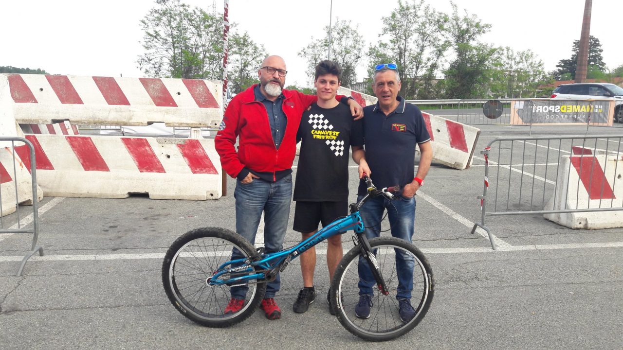 Giulio Porcario talento delle due ruote strappa applausi a Cuorgnè