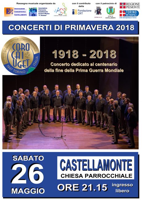 Concerto di primavera sabato a Castellamonte