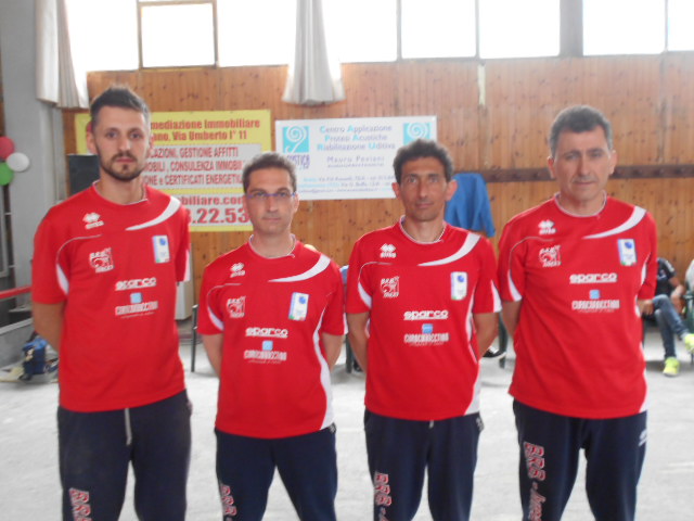 Campionati italiani bocce a Salassa la Brb chiude terza
