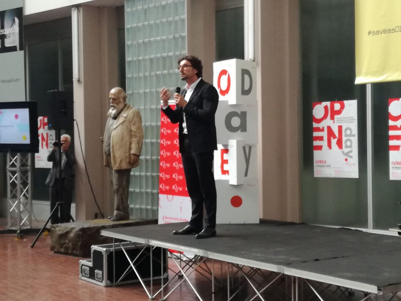 Open Day Rousseau anche Davide Casaleggio presente ad Ivrea