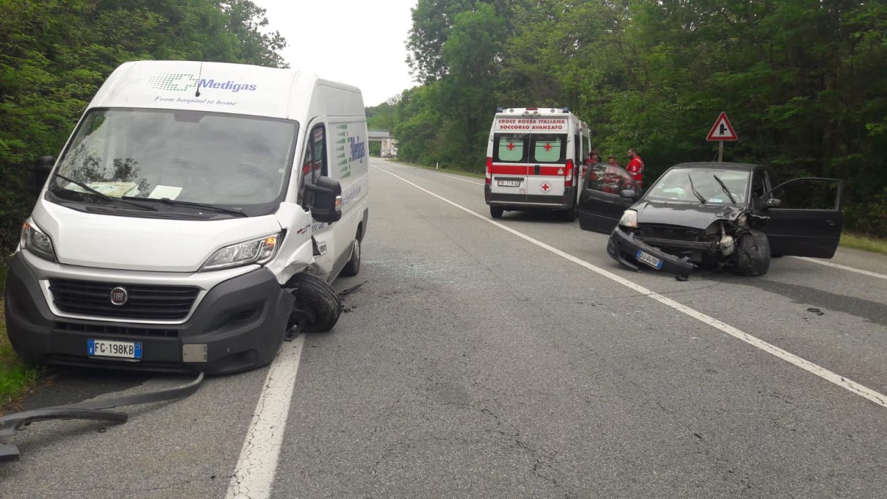 Incidente sulla pedemontana fra Torre e Bairo, grave un rivarolese