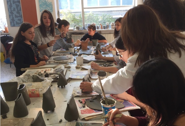 Buongiorno ceramica 2018 con gli studenti del Liceo Artistico Felice Faccio