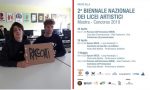 Biennale Nazionale Licei artistici selezionata opera di studenti del Faccio