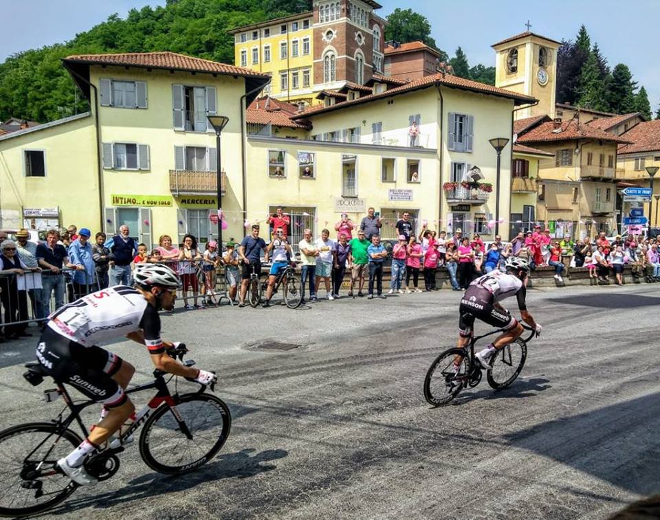 Ciriacese e Valli di Lanzo tinti di rosa per il passaggio del Giro | VIDEO