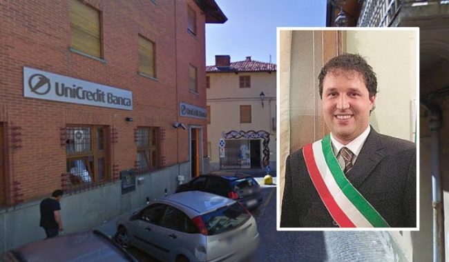 Chiusura unica banca di Agliè resterà in funzione importante servizio Bancomat