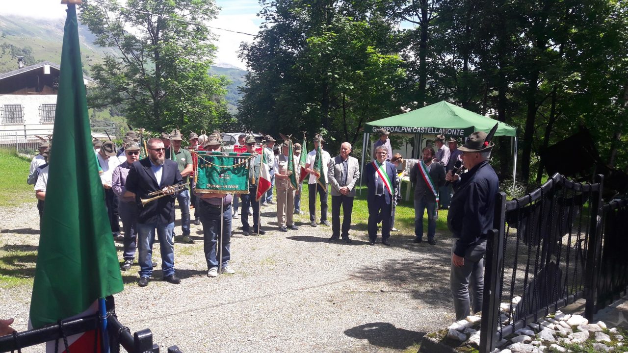 Santa Elisabetta la commemorazione delle Penne nere