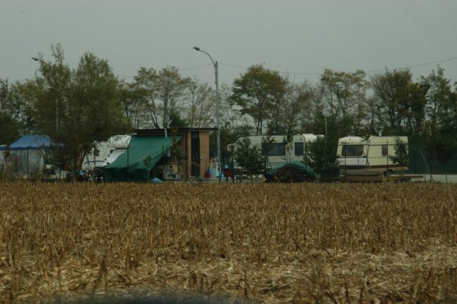 Campo nomadi sgomberato l’area era occupata da 13 anni