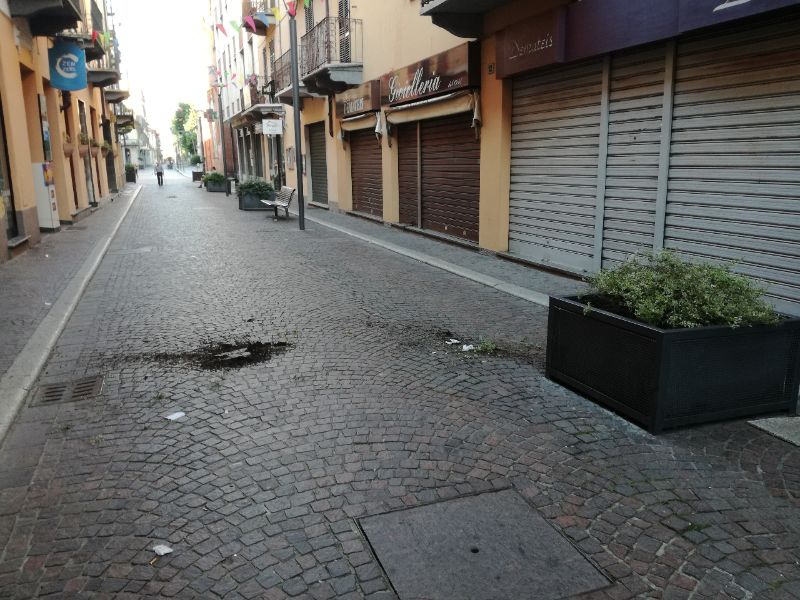 Centro storico tornano  i teppisti