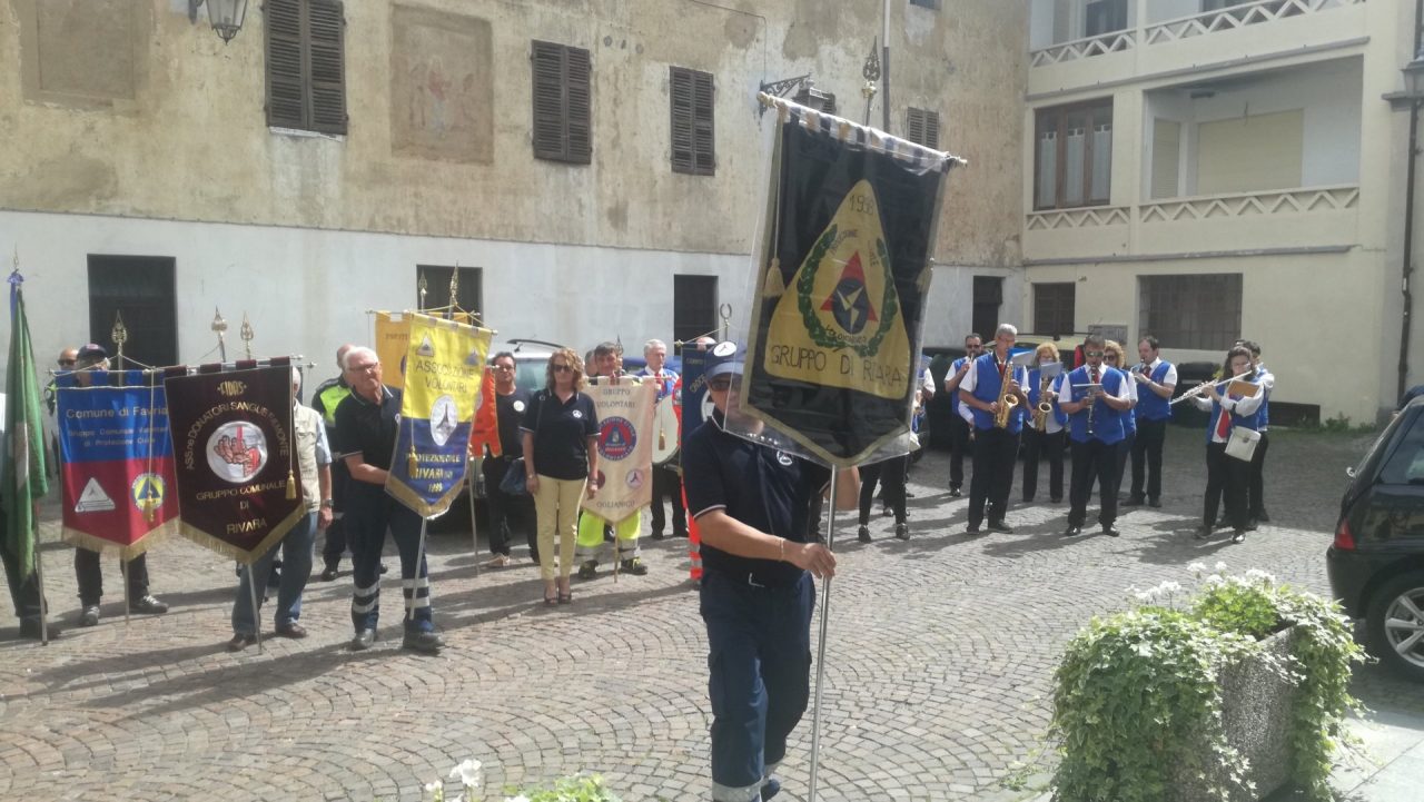 Protezione civile Rivara 20 anni di onorato servizio