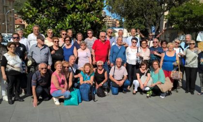 Centro anziani Leini in gita in Liguria