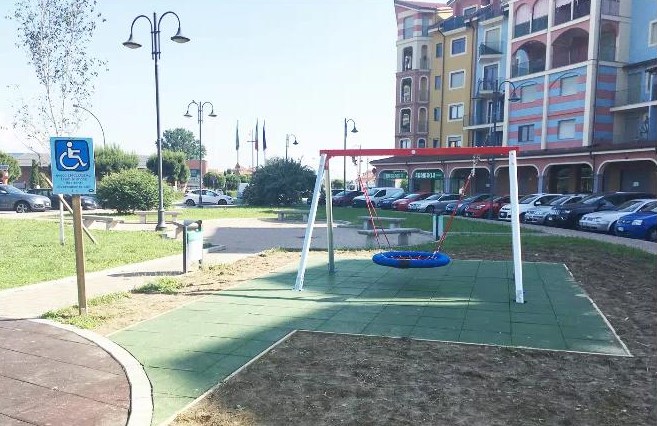 Parchi inclusivi a Leini progetto in parte completato