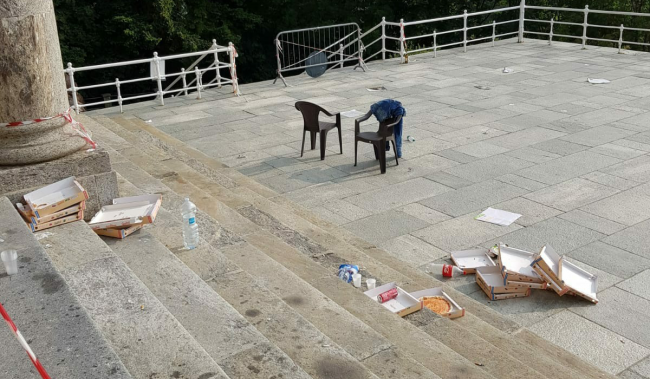 Santuario di Belmonte insozzato il commento del Presidente dell’Ente Sacri Monti