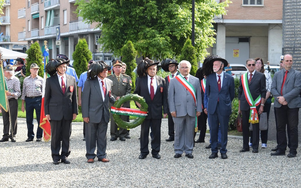Associazione Nazionale Bersaglieri riuscito raduno provinciale a Volpiano