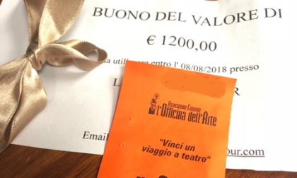 Teatro di Bosconero, estratto il biglietto da 1200 euro