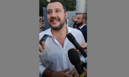 Intervento Salvini a Ivrea in vista del ballottaggio