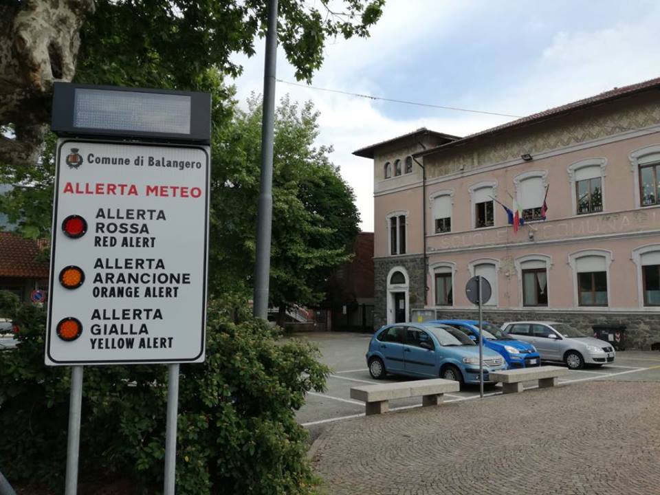 Balangero, allarme maltempo? Ad avvisarvi c’è il “semaforo”