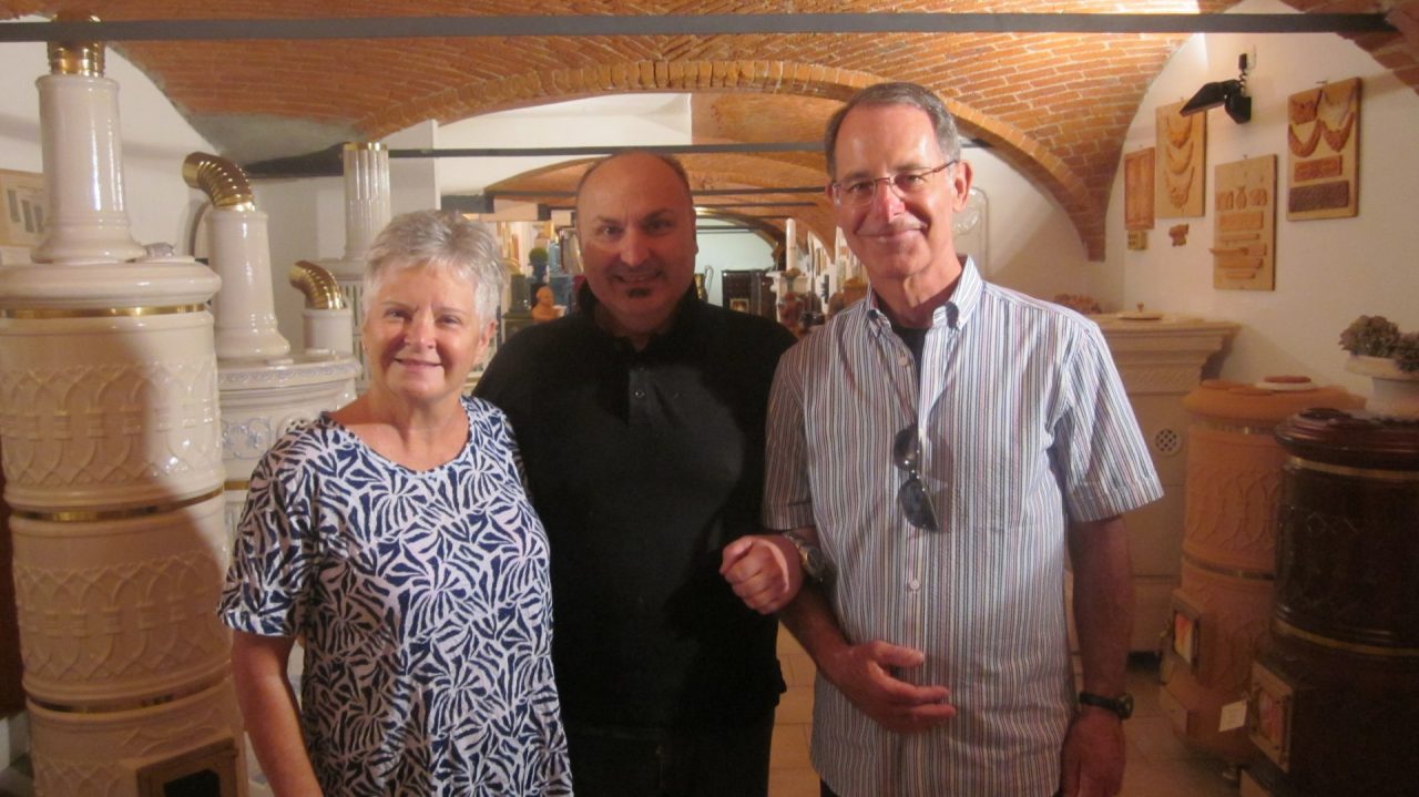 Sharon e Robert dagli Usa a Castellamonte alla scoperta delle proprie origini