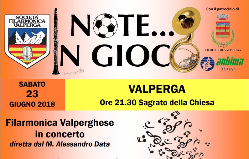 Note in gioco 2018 nel week end due imperdibili eventi a Valperga
