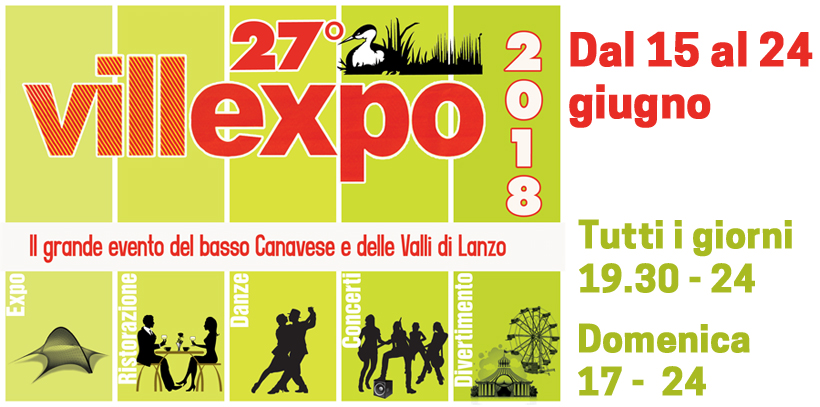 Villanova, stasera inaugura Villexpo