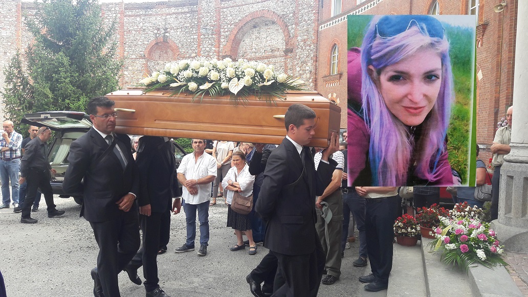 Castellamonte in lutto centinaia di persone al funerale di Naika Satta