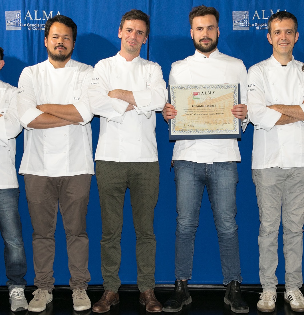 ALMA scuola internazionale: c’è anche un  cuoco di Rivarolo