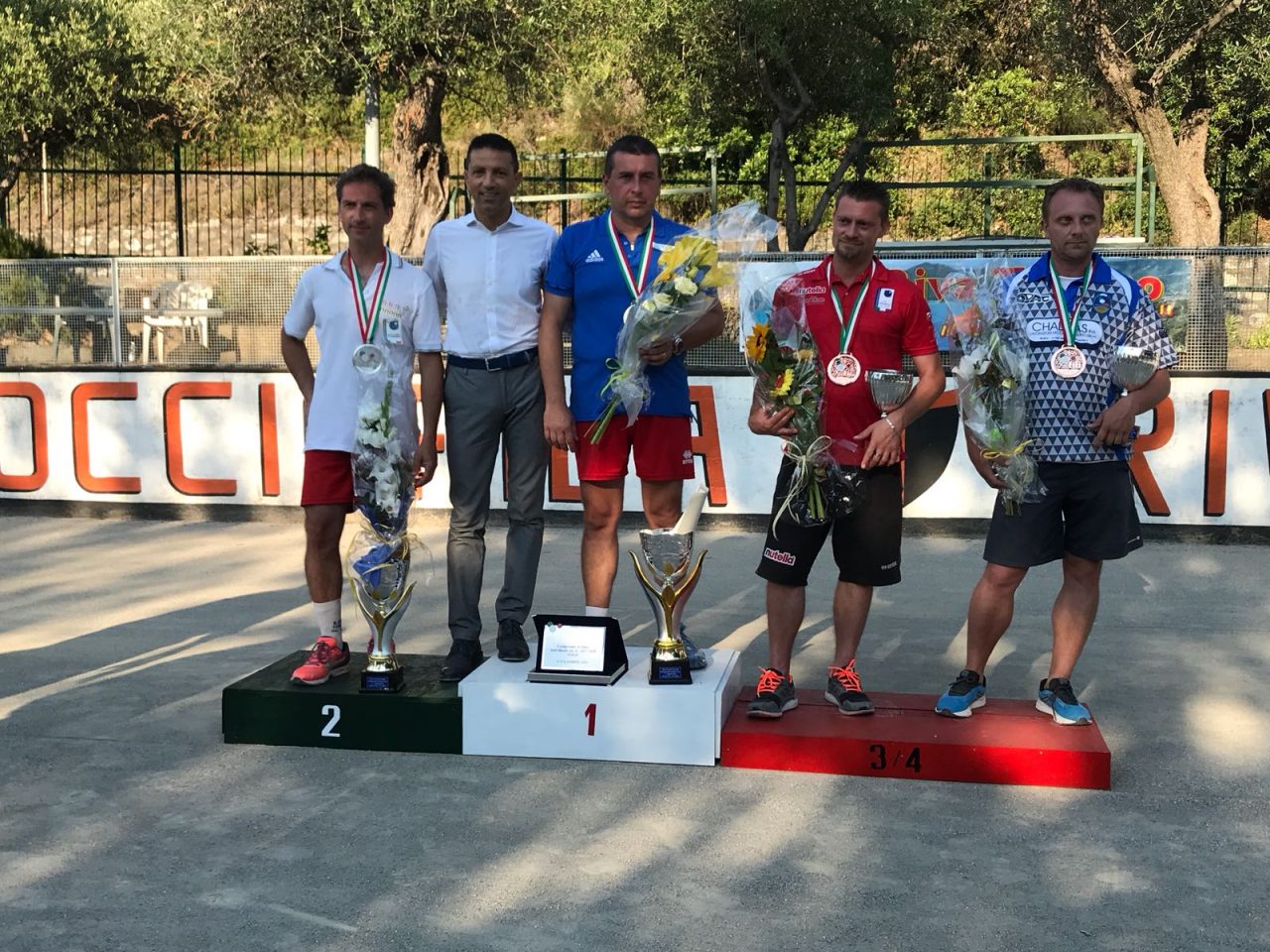Ballabene oro tricolore nelle bocce di serie A