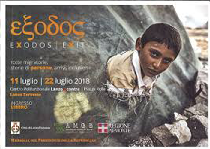 Exodos rotte migratorie, domani a Lanzo