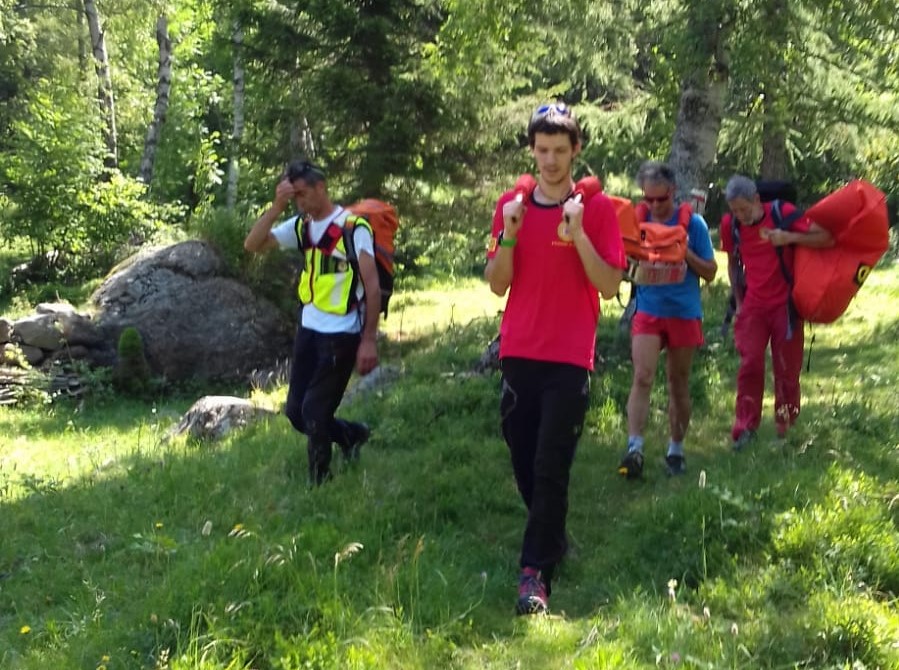 Escursionista salvato dal Soccorso alpino