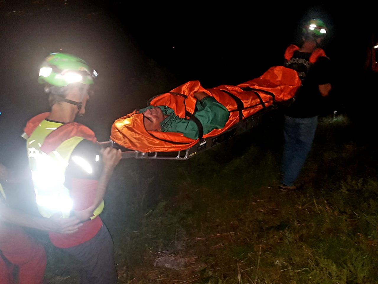 Escursionista salvato in Valchiusella dal Soccorso Alpino