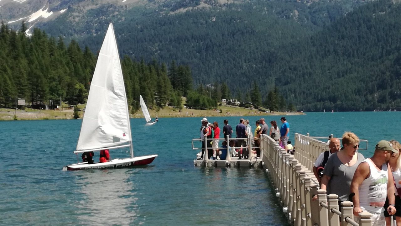 Nuovo molo inaugurato al lago di Ceresole