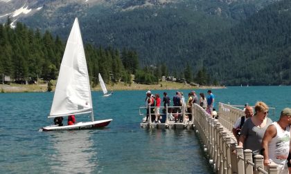 Nuovo molo inaugurato al lago di Ceresole